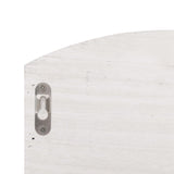 Wall Mounted Coat Rack White 50x10x34 cm Wood 284239