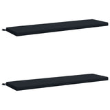 2-Piece Bench Cushions SOEST 2 pcs 100% Polyester Dark Blue 948977
