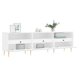 TV Cabinet White 150x30x44.5 cm Engineered Wood 831268