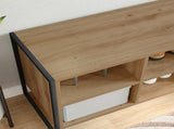 Shoe Cabinet Artisian Oak 60 x 35 x 44 cm Engineered Wood 886461
