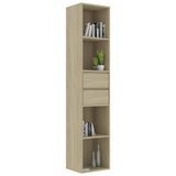 Book Cabinet Sonoma Oak 36x30x171 cm Engineered Wood 802870