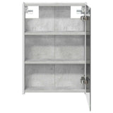 Bathroom Mirror Cabinet Concrete Grey 43 x 11.5 x 60.5 cm 889226