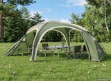 Trekking Tent with Rainfly Water-Resistant 3-Person Green 42042218