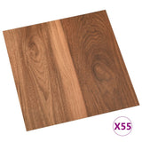 Self-adhesive Flooring Planks 55 pcs PVC 5.11 m Brown 324662