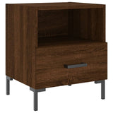 Bedside Cabinets 2 pcs Brown Oak 40x35x47.5 cm Engineered Wood 827451