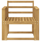 Outdoor Sofa Set Solid Acacia Wood White 3438968
