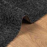 ZNTS Shaggy Rug High Pile Modern Anthracite 200x280 cm 375195