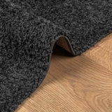 ZNTS Shaggy Rug High Pile Modern Anthracite 200x280 cm 375195