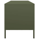 TV Cabinet Olive Green 135x39x43.5 cm Cold-rolled Steel 851332