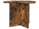 Side Table 2 pcs Smoked Oak 39 x 38 cm Engineered Wood 8001090