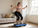 Vibration Plate Exercise Machine with Cool Lights, 99 Speed Levels T3398P425047