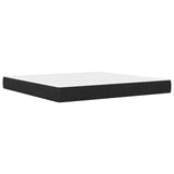 Bed Frame with Mattress Black 180 x 200 cm Velvet 3415249