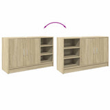 Sink Cabinet Sonoma Oak 90x29x55 cm Engineered Wood 848124