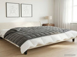 Weighted Blanket Anthracite 138 x 200 cm 6 kg 100% Cotton 205T 42044035