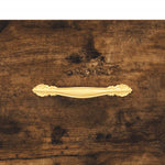 Highboard Smoked Oak 69.5x34x180 cm Engineered Wood 3198454