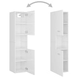 Bathroom Furniture Set White Engineered Wood 3070910