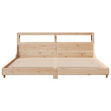 Bed Frame without Mattress 180x200 cm Super King Solid Wood Pine 3306411
