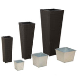 Outdoor Set 3 pcs Black Metal 42026959
