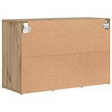 Shoe Cabinet Artisan Oak 77.5 x 30 x 51 cm Engineered Wood 875207