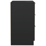 Bedside Cabinet Black 40x36x65 cm 811270