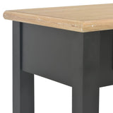 Console Table Black 110x35x80 cm Wood 249903