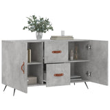 Sideboard Concrete Grey 100x36x60 cm Engineered Wood 828144
