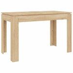 Dining Table Sonoma Oak 120x60x76 cm Engineered Wood 800759