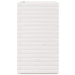 Garden Planter White 70x40x72.5 cm Solid Wood Pine 3282590