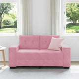 Sofa Pink 160 x 77 x 82 cm Fabric 4105113
