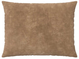 Cushion Cover 6 pcs HEERLEN Taupe 60 x 60 cm Microfiber Fleece 912666