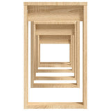 Nesting Tables 3 pcs Sonoma Oak Engineered Wood 808606