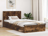 Headboard Smoked Oak Engineered Wood 889630