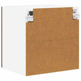 Wall Glass Cabinet PORTO Brown Oak 40 x 31 x 40 cm 885199