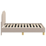 Toddler Bed Frame with Headboard Light Grey 70 x 140 cm 42010966