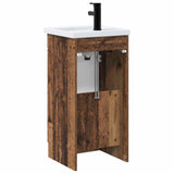 Bathroom Vanity with Sink Old Wood 42 x 40 x 84.5 cm 890032