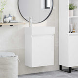Bathroom Vanity Unit with Tap White 45.5 x 22.5 x 84 cm 889441