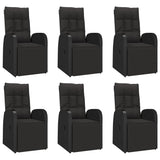 Garden Dining Set Black 3157646