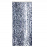 Insect Curtain Blue and White 90x200 cm Chenille 315127
