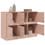 Sideboard Pink 99x39x73 cm Steel 841794