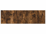Wall-Mounted Headboard DELFT Smoked Oak Engineered Wood 897190