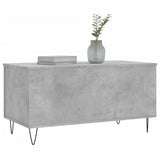 ZNTS Coffee Table Concrete Grey 90x44.5x45 cm Engineered Wood 830976
