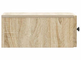 Wall-Mounted Bedside Cabinet 2 pcs Sonoma Oak 33 x 34.5 x 20 cm 897920