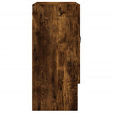 Wall Cabinet Smoked Oak 60x31x70 cm Engineered Wood 829905