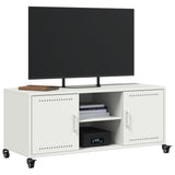 TV Cabinet White 100.5x39x43.5 cm Steel 846667