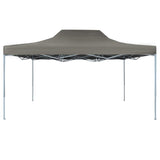 Party Tent Folding Anthracite 291 x 431 x 315 cm Oxford Fabric 42023609