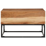 Coffee Table 68x68x41 cm Solid Acacia Wood 320818