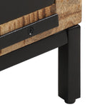 ZNTS Coffee Table with Drawers 110x50x40 cm Solid Wood Mango 374053