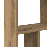 Bookcase Artisian Oak 60x20x120.5 cm Engineered Wood 858155