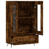 Highboard Smoked Oak 69.5x31x115 cm Engineered Wood 828273