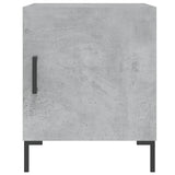 Bedside Cabinets 2 pcs Concrete Grey 40x40x50 cm Engineered Wood 827573